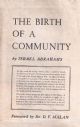 43382 The Birth Of A Community: A History of Western Province Jewry